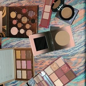 6 PC eyeshadow palette and bronzer lot